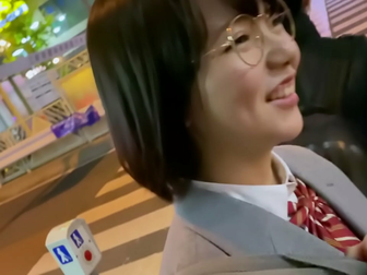 Japanese cutie sucks dick and swallows cum in hot POV action