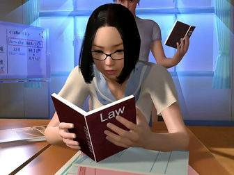 JAV Enchantress Helps Her Studious Friend - A Study Session Like No Other