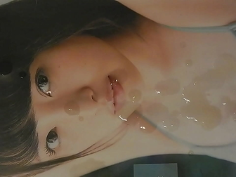 JAV Idol Buccaneer Mikoichi Mine Gets Wet and Wild with AKB48 Bukkake