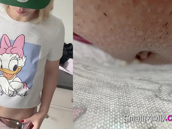 Caught on Camera! Teen Panties Wet and Wild during a Surprise Pee Break