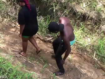 Luscious University Student Gets Fucked at the Bush Track, Can't Wait for More in Africa
