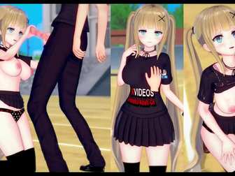 JK Eleanor's Luscious Big Tits Get a Rubdown in this Erotic 3DCG Animation!